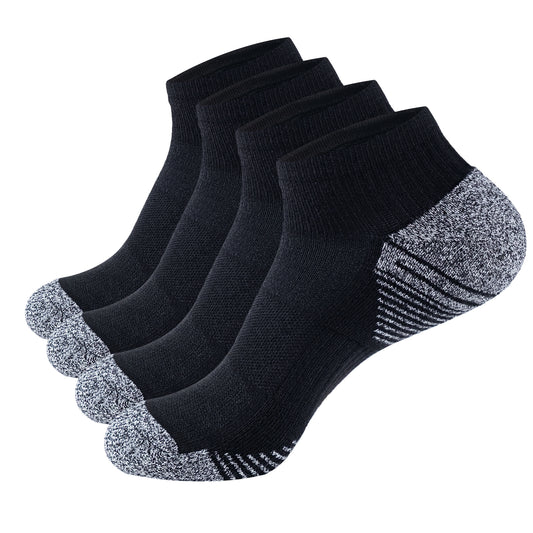 LUBOT 2026 New Bamboo Thick Unisex Ankle Socks – Cushioned, Anti-Blister, Breathable Athletic & Casual